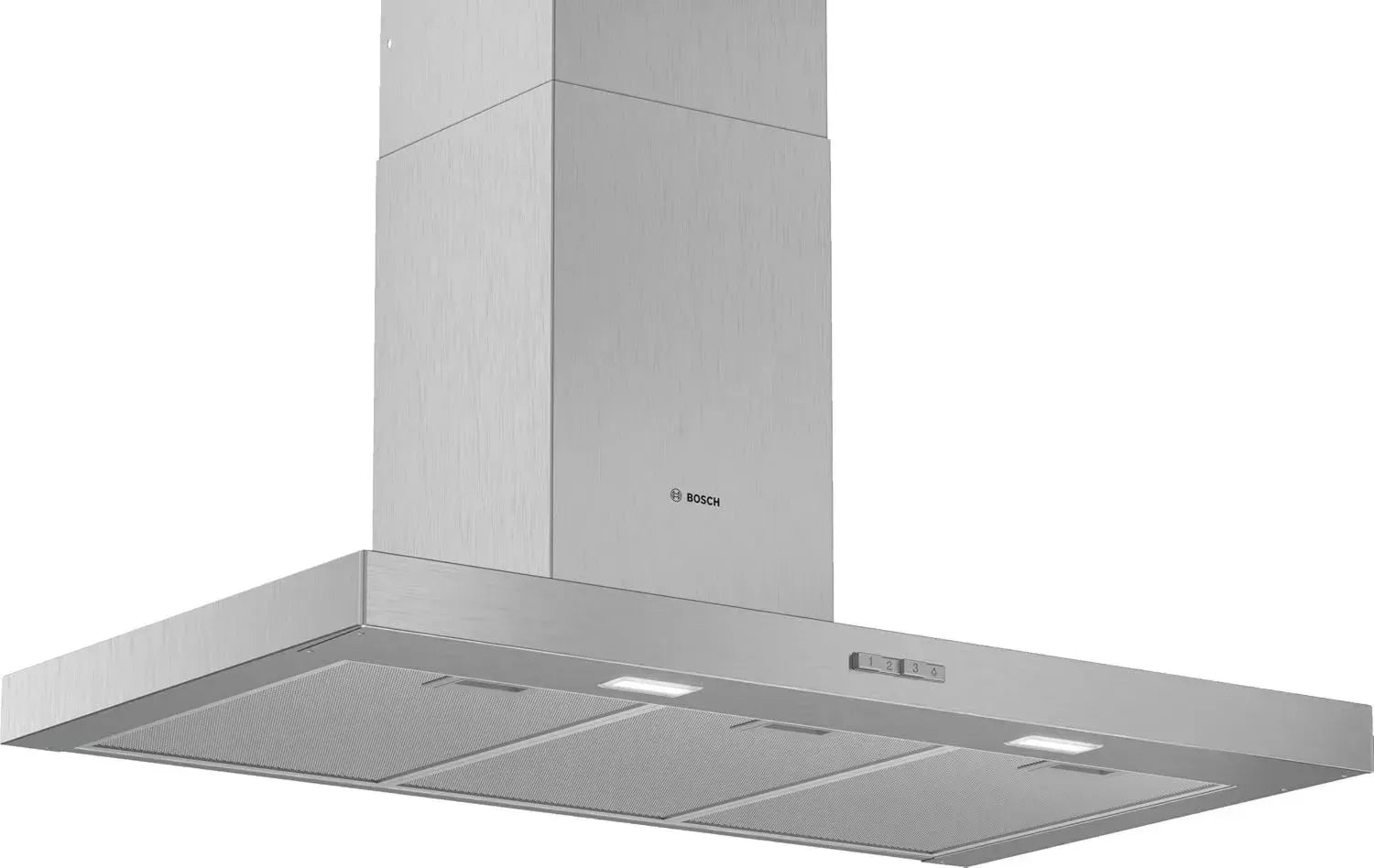 Hotte Murale Bosch Série 2, 90 cm, Inox, 1 Moteur, 3 Niveaux d'Aspiration