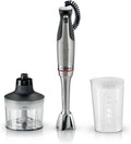 Mixeur Plongeant Bosch ErgoMaster Series 8, 1500W, Vitesse Ajustable, Lames en Acier Inoxydable, Accessoires Inclus