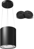 SNDOAS Hotte Aspirante 35cm, Puissance 700 m³/h, 3 Vitesses, LED, Noire