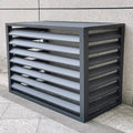Coffre Cache Climatiseur en Aluminium, Protection Extérieure Multifonctionnelle, Décorative et Discrète