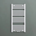 Radiateur Mural Eau Chaude 100x50cm Blanc en Acier Inoxydable