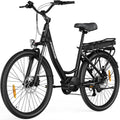 Vélo Électrique Urbain 26'' avec Moteur Central 250W, Batterie 36V 13AH, Autonomie jusqu'à 100km pour Hommes et Femmes