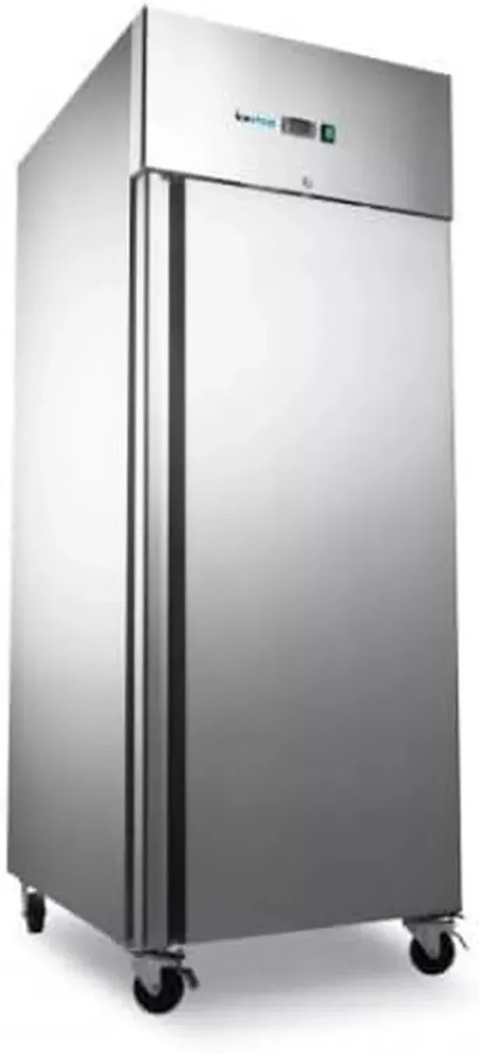 Réfrigérateur Congélateur Armoire en Inox avec Ventilation GN650BT