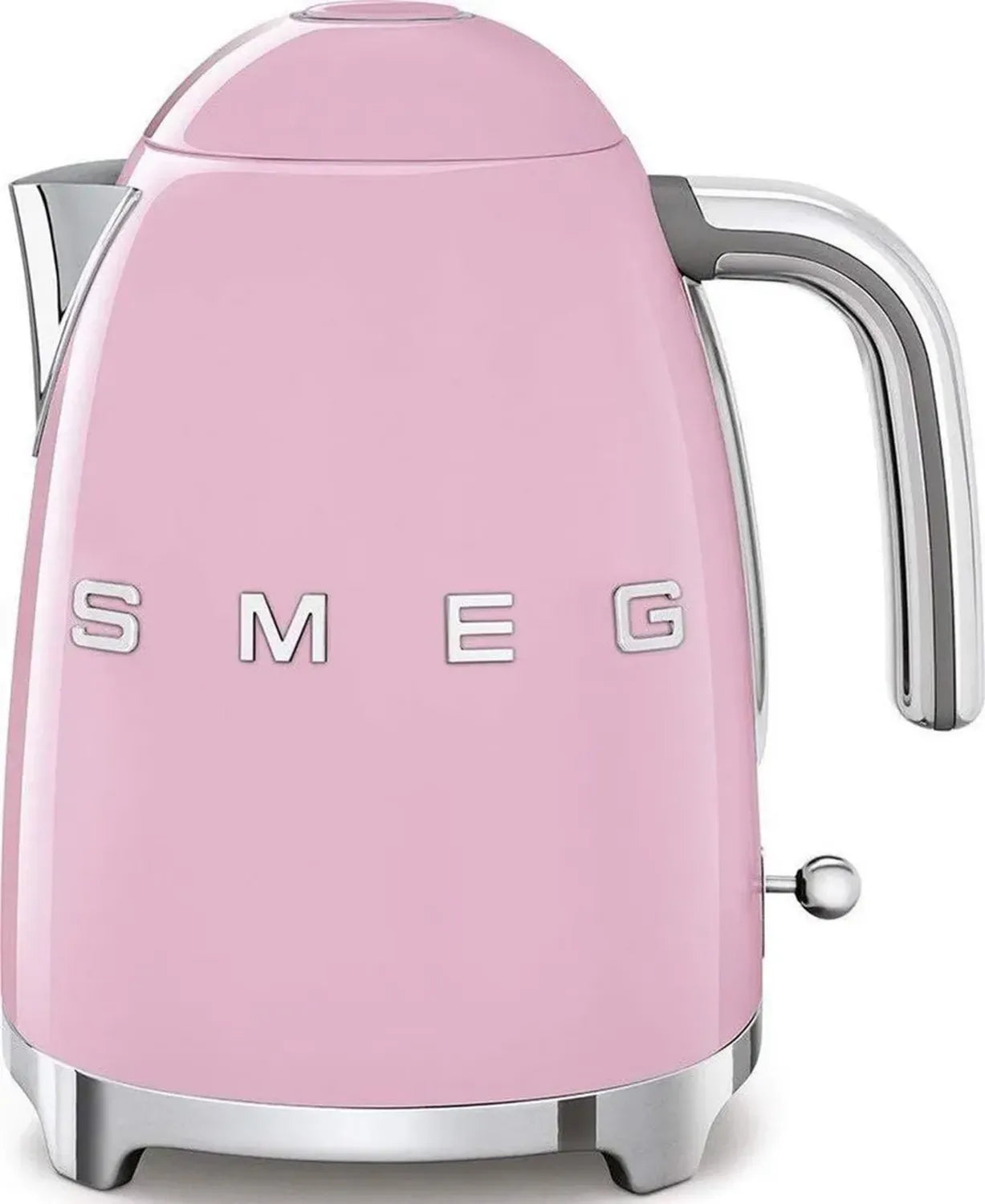 Bouilloire Électrique Pastel Rose SMEG KLF01PKEU - Design Rétro Chic