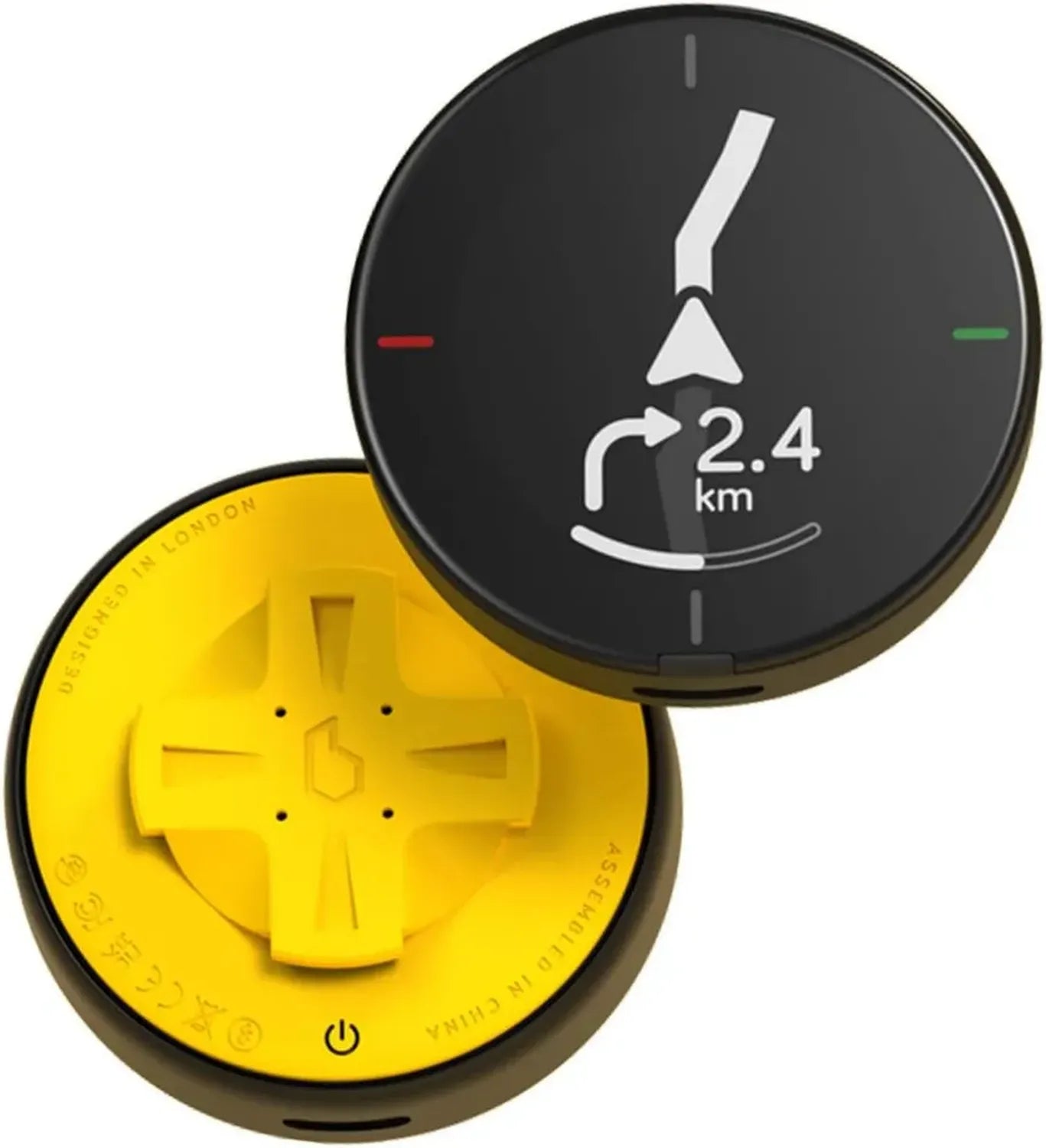 Compteur GPS Cyclisme BEELINE Velo 2 - Navigation Mondiale sans Fil, Résistant aux Intempéries, Autonomie 11h+, Chargement USB, Compatible Gants