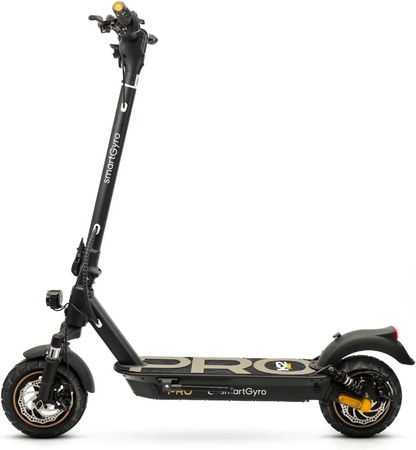 Trottinette Électrique smartGyro K2 48V 500W, Batterie 13 000 mAh, Suspensions Double, Écran LCD, Roues 10 Pouces