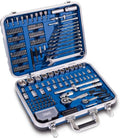 Scheppach Ensemble d'Outils 233 Pièces en Chrome Vanadium - Mallette Verrouillable avec Clés et Tournevis