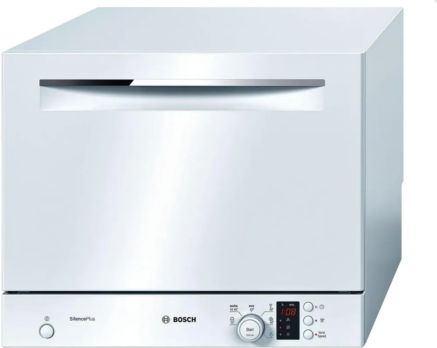 Mini Lave-vaisselle Bosch SKS62E22EU - 6 Couverts, Éco A+, 48 dB, Blanc