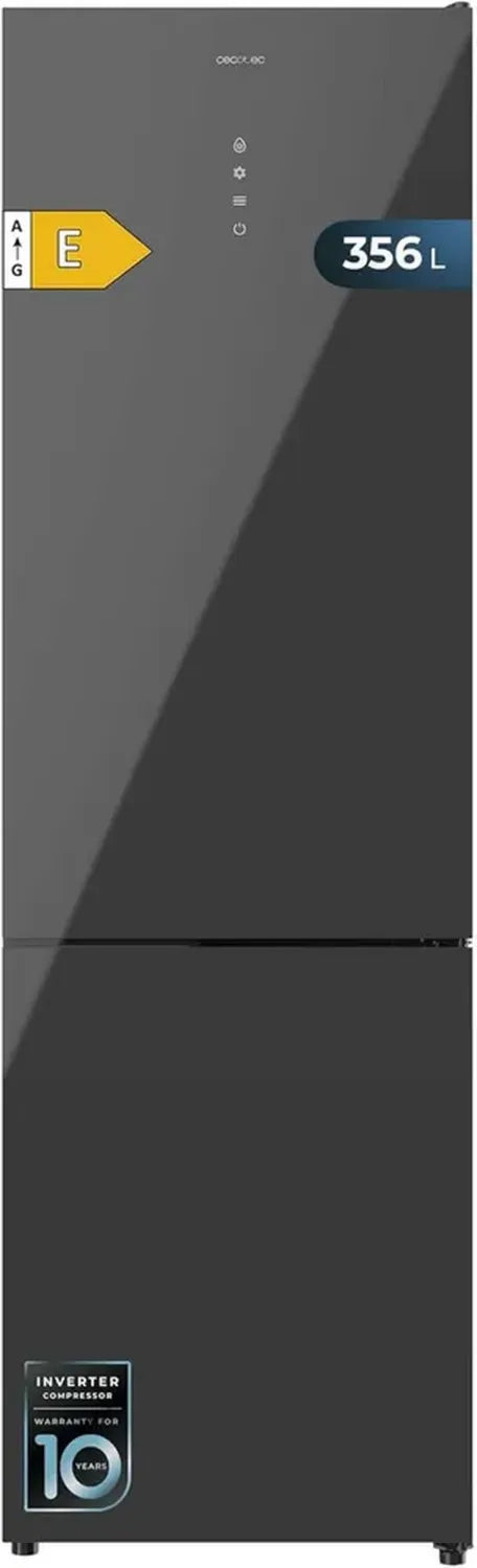 Réfrigérateur Combiné Cecotec Bolero CoolMarket 356L, Gris, No Frost, Classe E