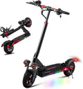 Trottinette Électrique Adulte 800W, Autonomie 45KM, Batterie 48V 15Ah, Portable et Pliante, Roues Tout Terrain 10' avec Double Suspension et Freins à Disque