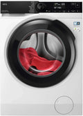 Lave-linge frontal AEG 11kg 1400RPM, Vapeur & Inverter, Série 7000, Blanc/Noir, Classe A