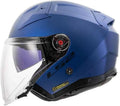 Casque Moto Jet LS2 Infinity II Bleu Marine Mat