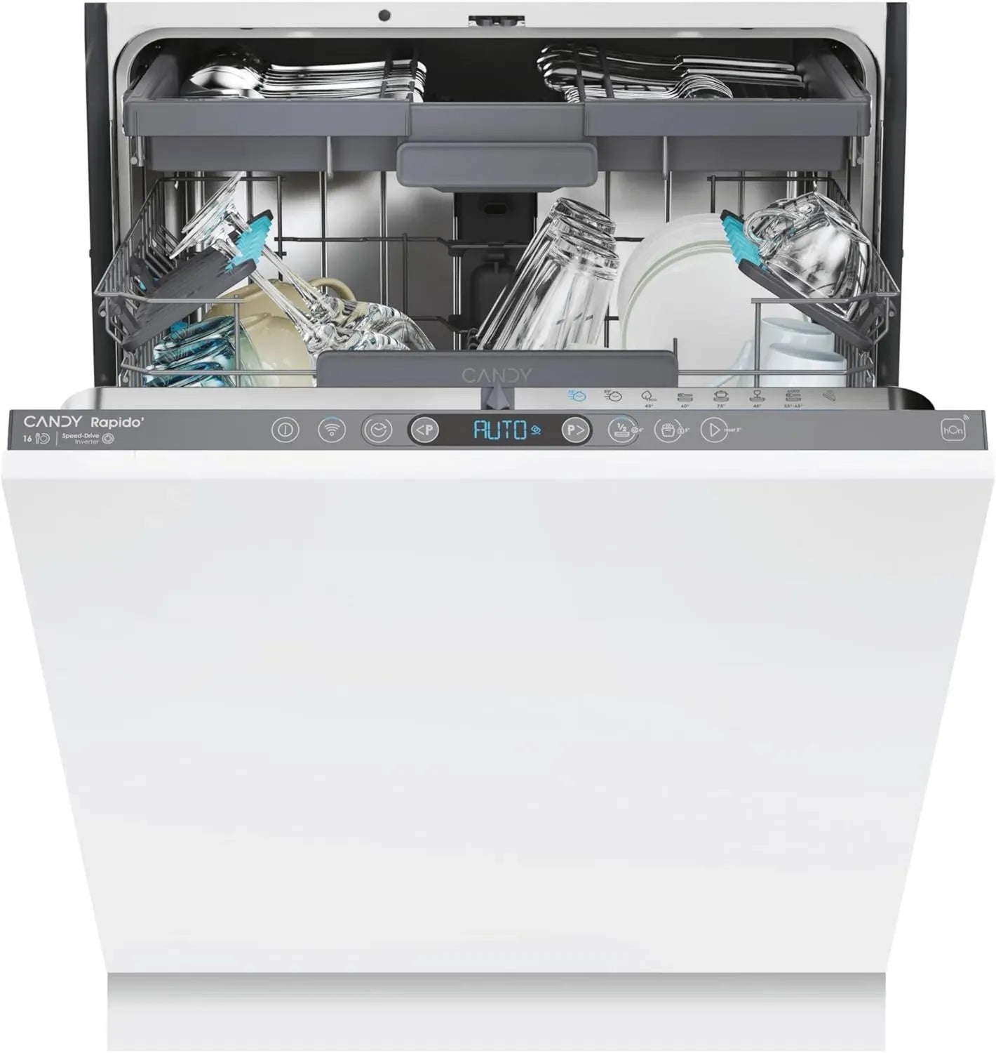 Lave-vaisselle encastrable Candy avec installation rapide