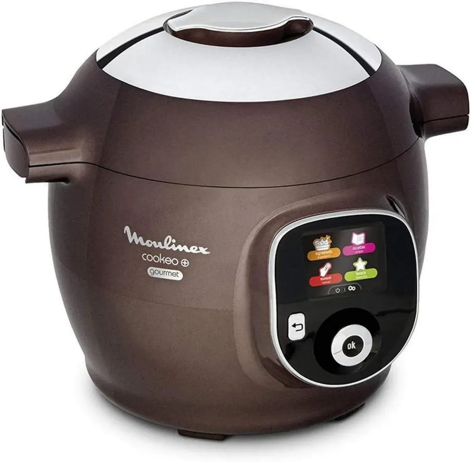 Moulinex Cookeo Multicuiseur Intelligent 6L 150 Recettes Inclus, Jusqu'à 6 Personnes avec Moule à Gâteaux