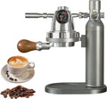 Cafetière Espresso Portative avec Pression Réglable, Idéale pour Camping et Voyages, Capacité 100 ml