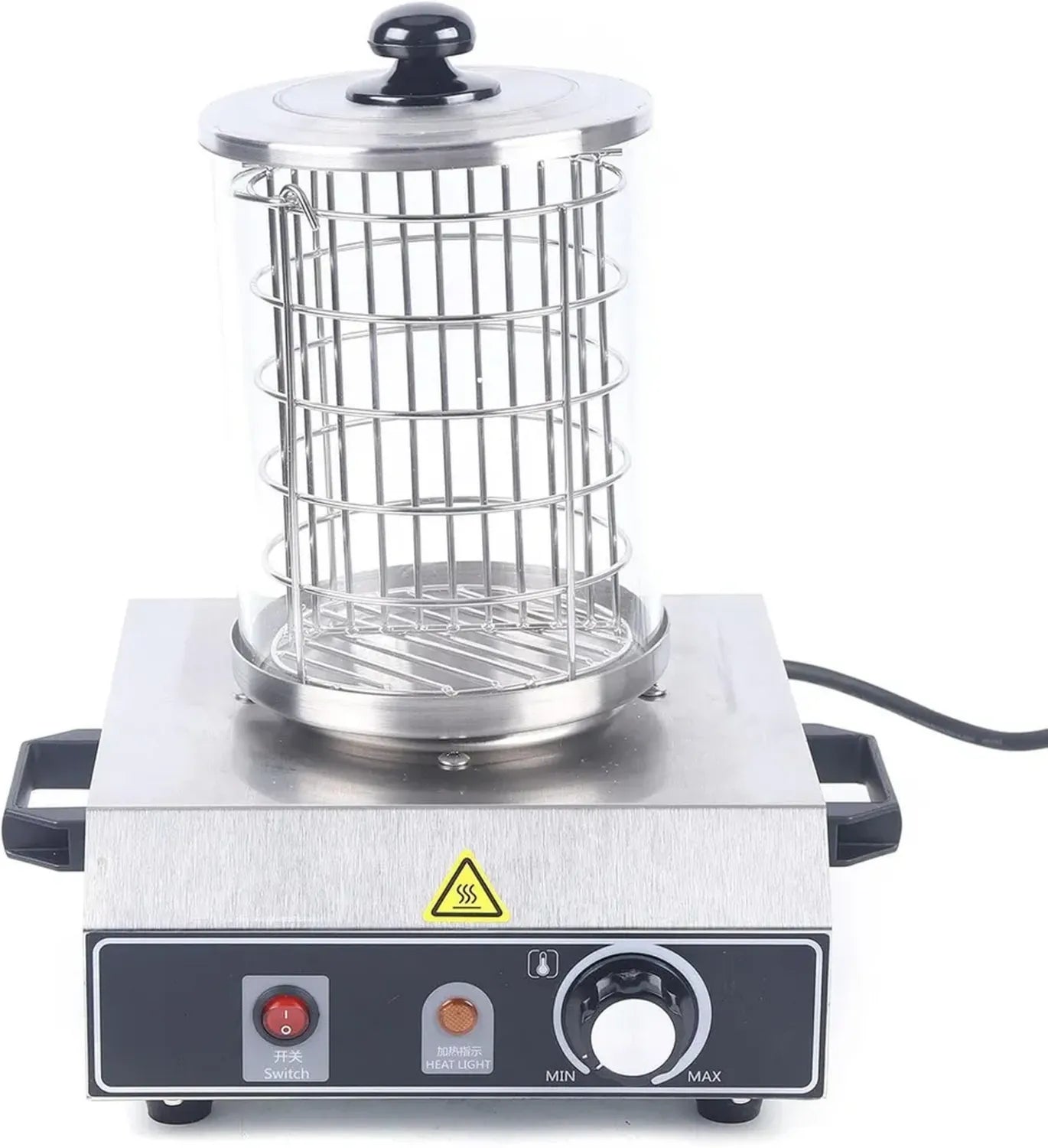 Machine à hot-dog en acier inoxydable 350W