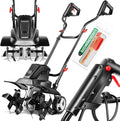 Motobineuse Électrique 1500W MASKO®, 45cm Largeur, 20cm Profondeur, Noir
