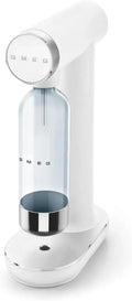 Smeg SodaMaker Blanc Mat, Contrôle de Gazéification, Bouteille 800 ml