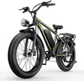 Vélo Électrique Adulte 20/26', Batterie 48V Amovible, Jusqu'à 120 km d'Autonomie, Étanche IP65