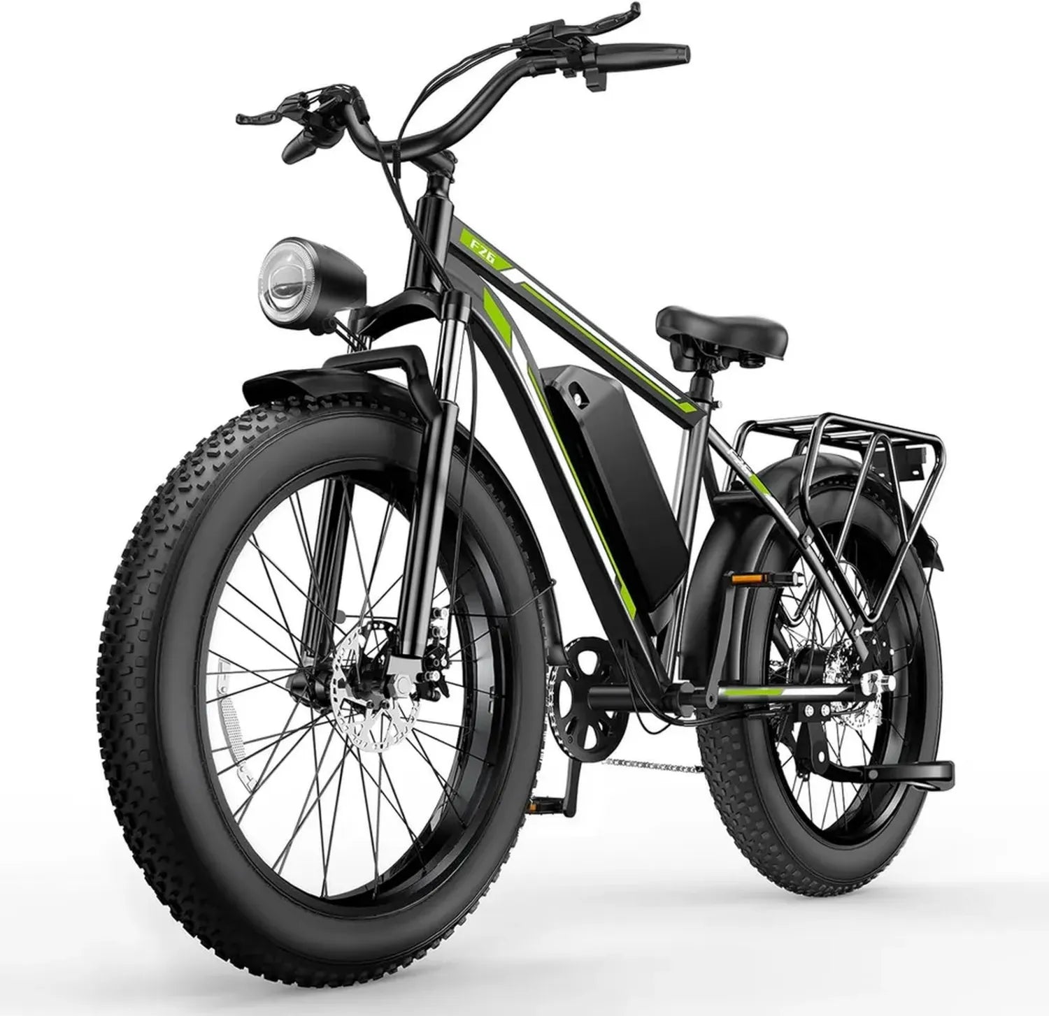 Vélo Électrique Adulte 20/26', Batterie 48V Amovible, Jusqu'à 120 km d'Autonomie, Étanche IP65