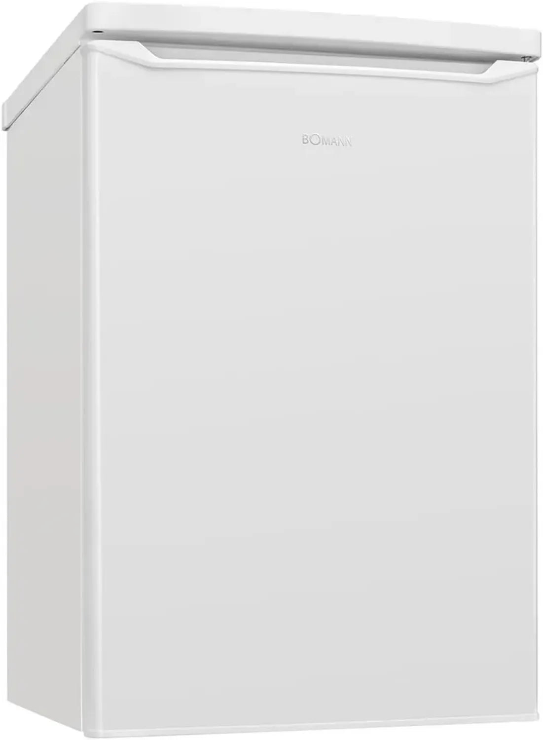 Réfrigérateur Bomann KS7251 109L Blanc avec Congélateur, Éclairage LED et Étagères en Verre